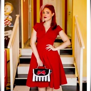 Lola Ramona Striped Crossbody Bag